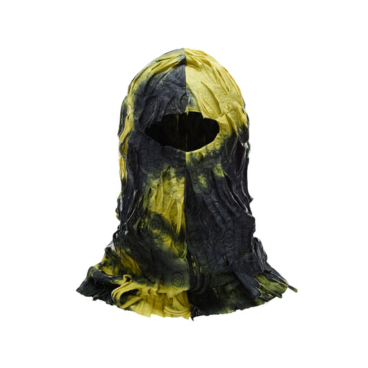 RIPPED BALACLAVA BLACK / YELLOW