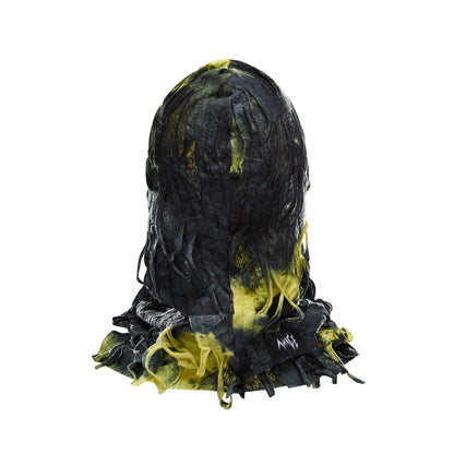 RIPPED BALACLAVA BLACK / YELLOW