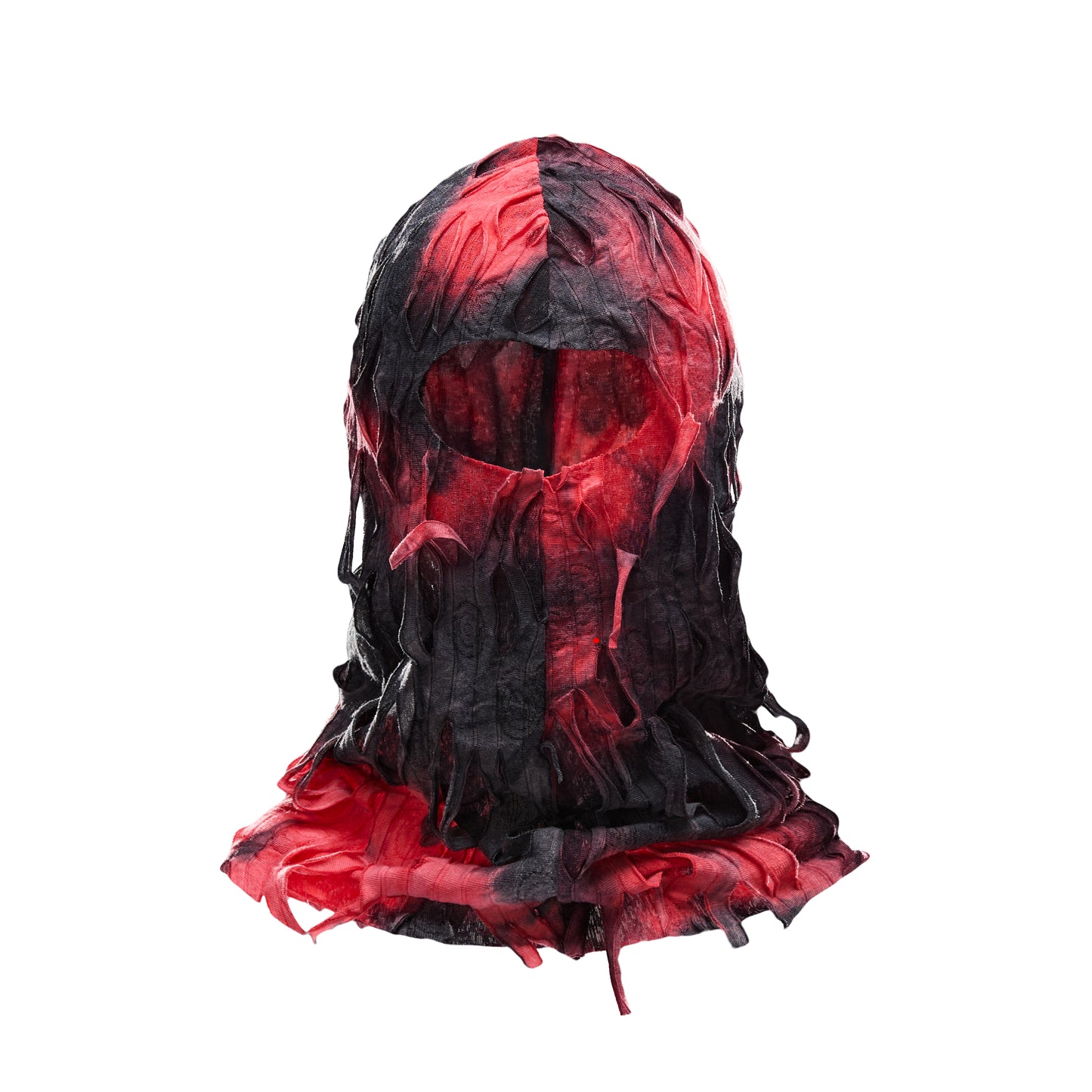 RIPPED BALACLAVA BLACK / RED
