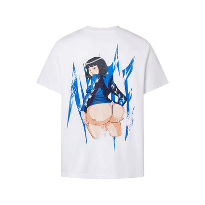 EXOTIC T-SHIRT BLUE
