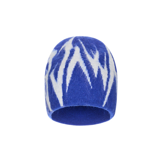 MOHAIR BEANIE BLUE